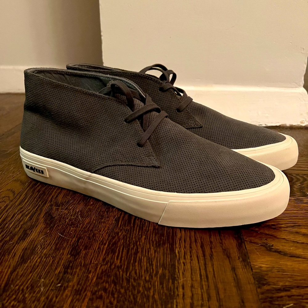 New Seavees suede chuka sneakers.